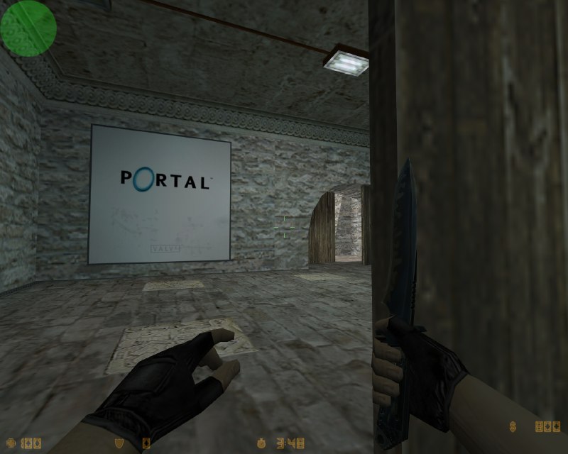 CS 1.6 与广告在 CS:GO 之前，CS 从来没有公开的官方服务器，全靠玩家自己开设服务器，以供没有服务器的玩家游玩